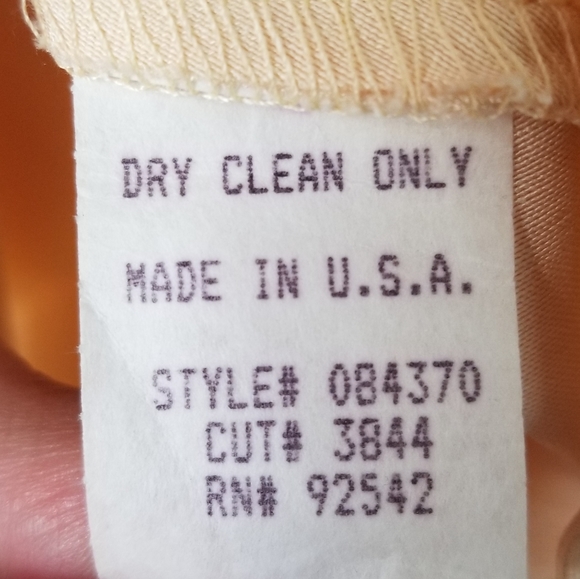 Harlow Top M L Gold Y2K 90s Satin V Neck Gathered Long Sleeve Pullover Blouse - Picture 8 of 10